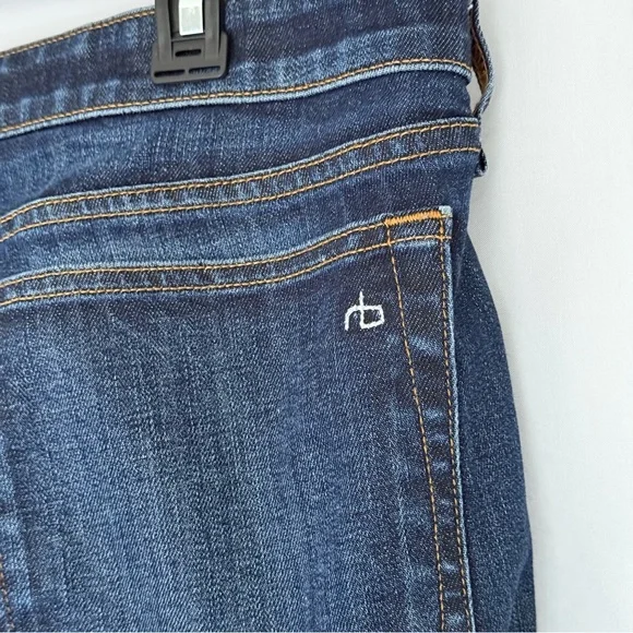 Rag & Bone Indigo Denim Jeans US size 14 - Picture 7 of 16
